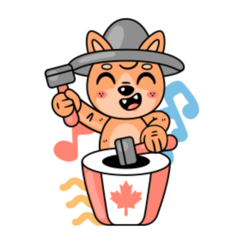 Drum sticker