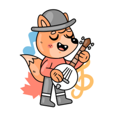 Music sticker