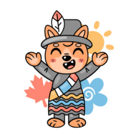 Canadian sticker