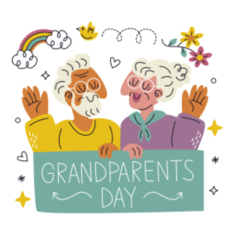 Grandparents sticker