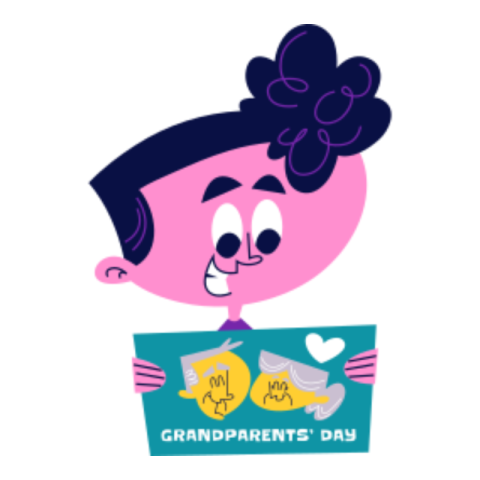 Grandparents sticker