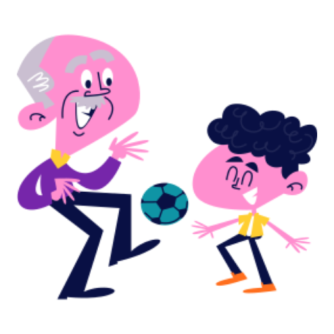 Grandfather sticker
