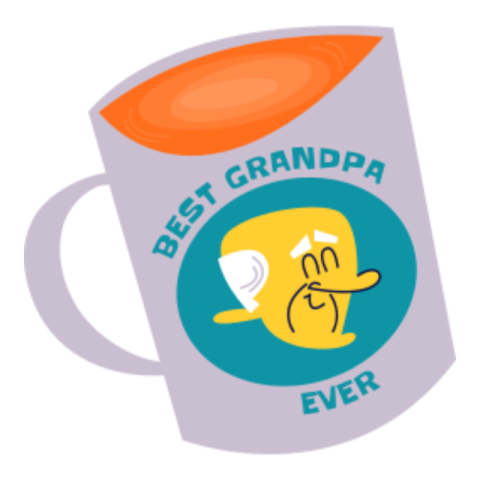 Mug sticker