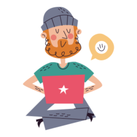 Chatting sticker