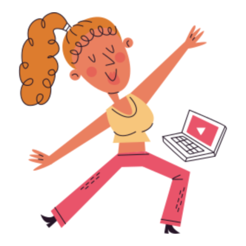 Online training sticker