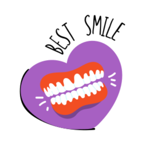 Smile sticker