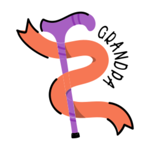 Walking stick sticker