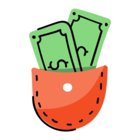 Wallet sticker