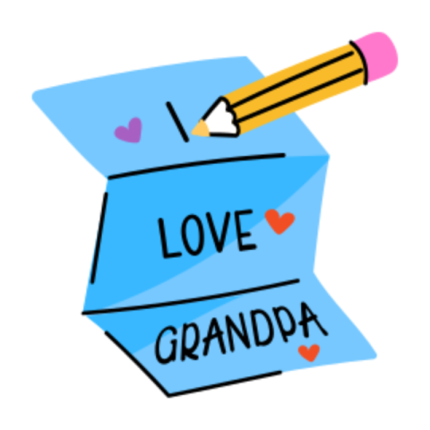Love letter sticker