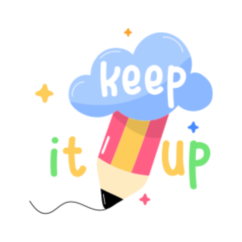 Keep sticker