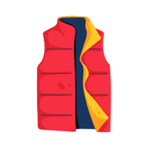 Sleeveless sticker
