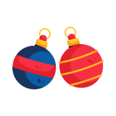 Baubles sticker