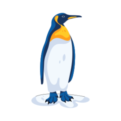 Penguin sticker