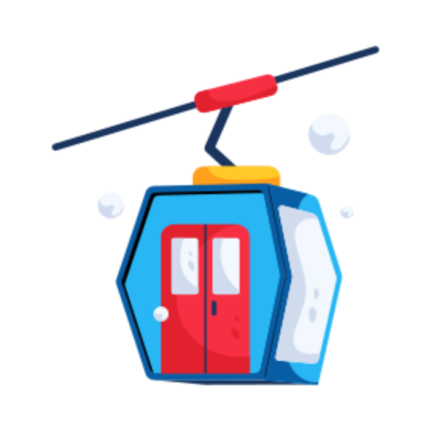 Chairlift sticker