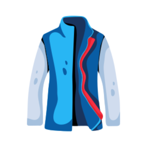 Jacket sticker