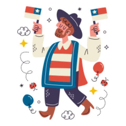 Fiestas patrias sticker 4