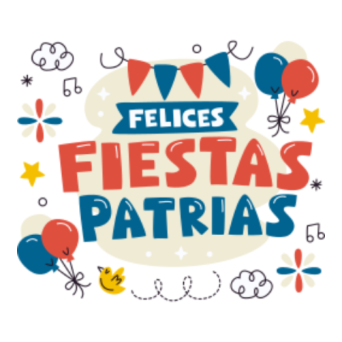 Fiestas patrias sticker