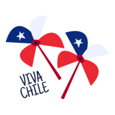 Chile sticker