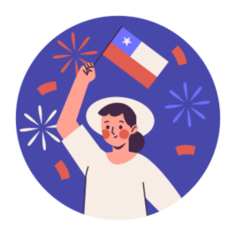 Chilean sticker