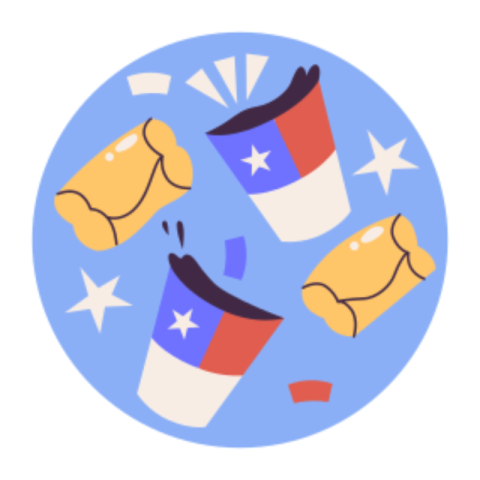 Fiestas patrias sticker 3