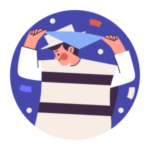 Man sticker