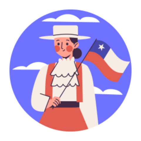 Woman sticker