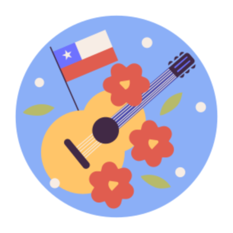 Guitar sticker