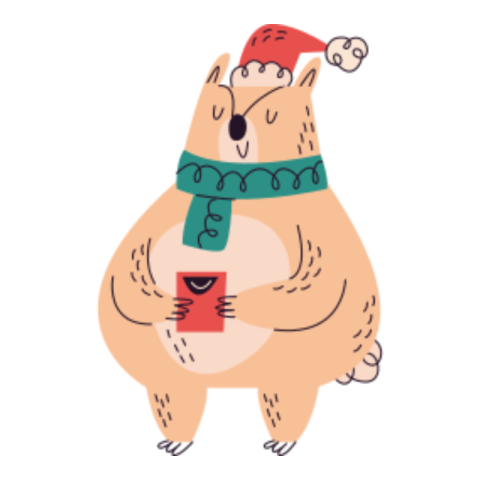 Bear sticker