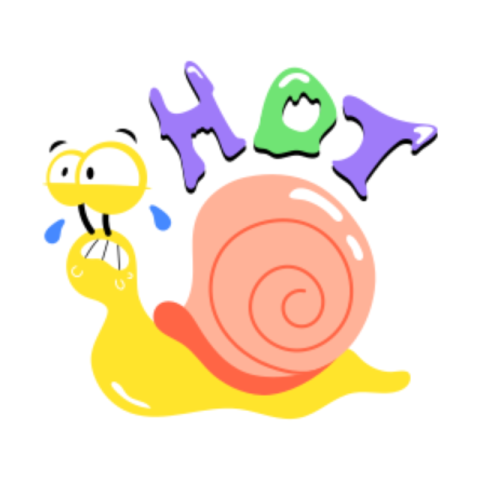 Snail sticker