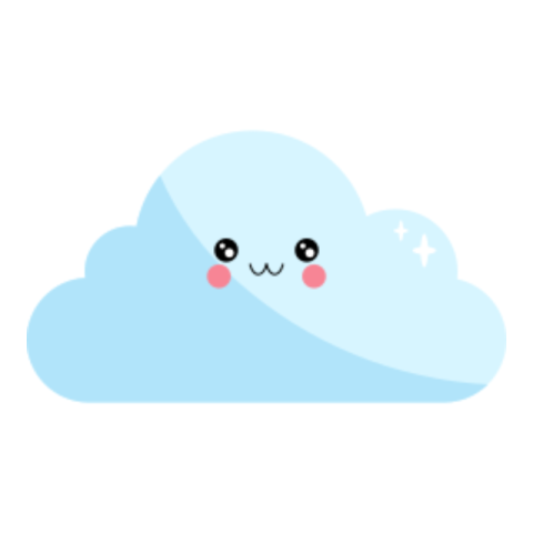 Cloud sticker