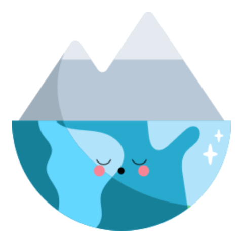 Mountain sticker 3