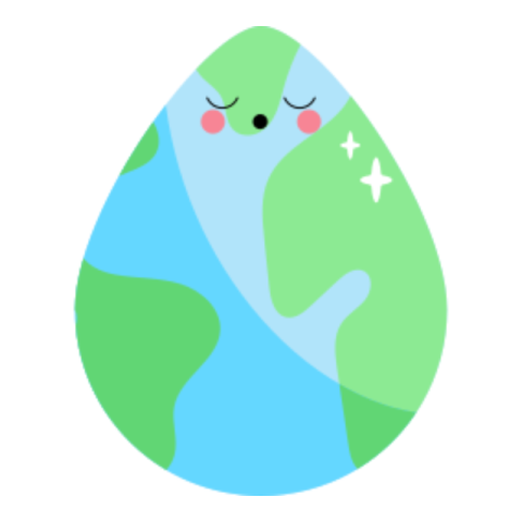 Drop sticker
