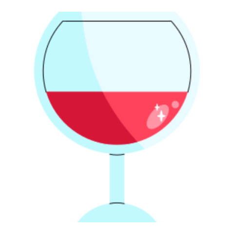 Champagne sticker