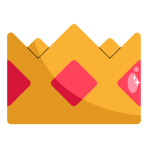 Crown sticker