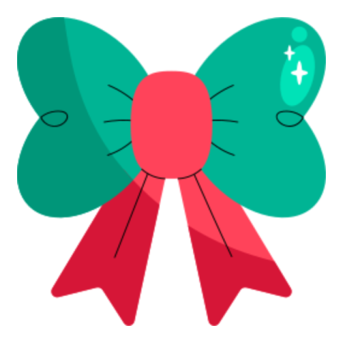 Ribbon sticker