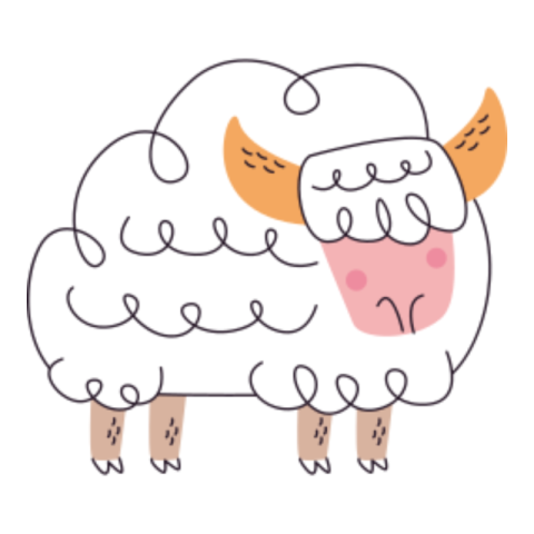 Bison sticker