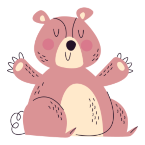 Bear sticker