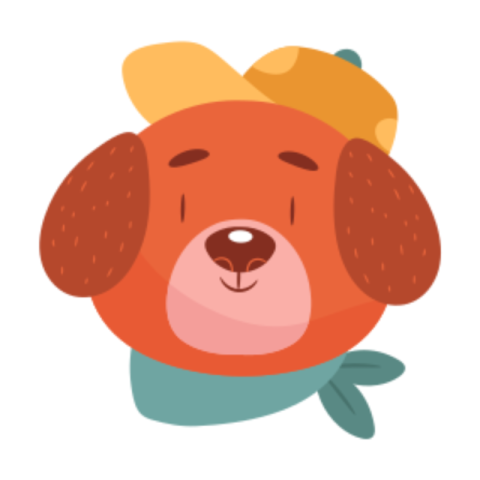 Dog sticker 2