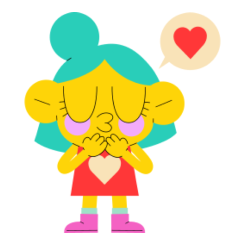 Kiss sticker 11