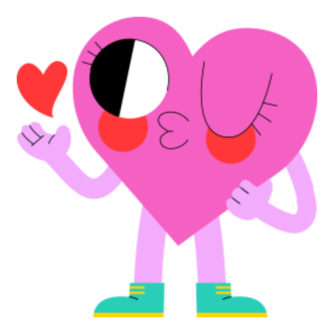 Kiss sticker 10