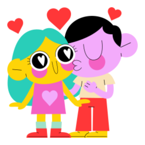 Kiss sticker 7
