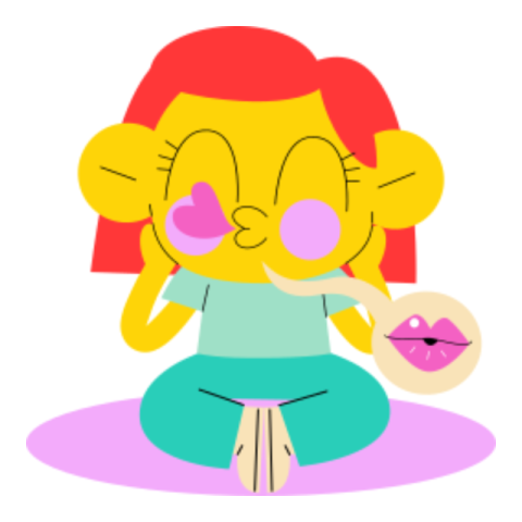 Kiss sticker 8