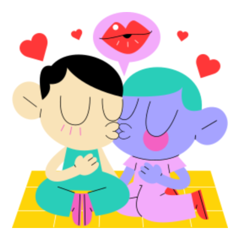 Kiss sticker 9