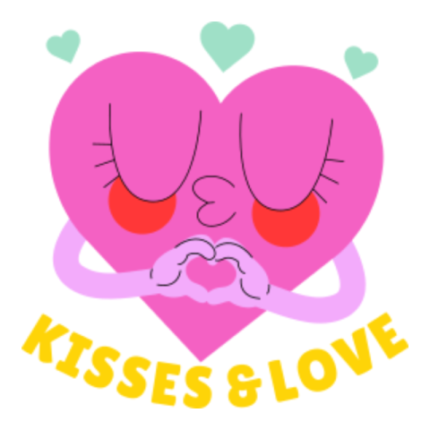 Kiss sticker 19