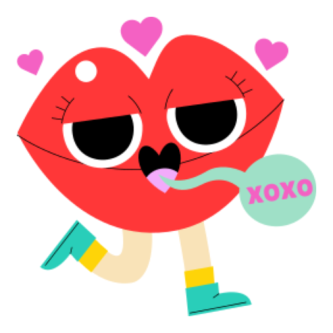 Kiss sticker 14