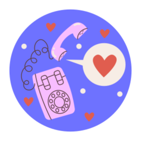 Call sticker