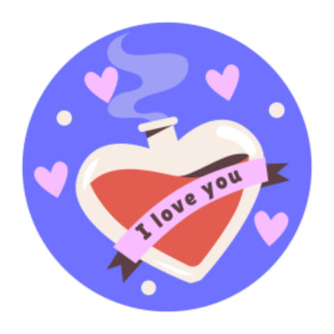 Potion sticker