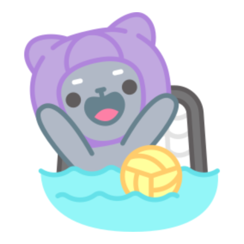 Waterpolo sticker 6