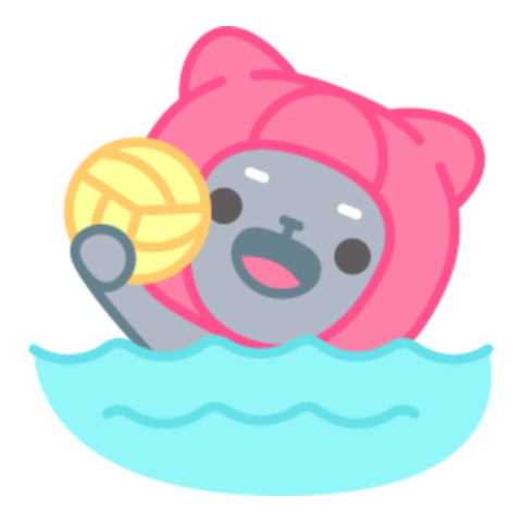 Waterpolo sticker 16