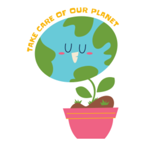 Save the planet sticker 3